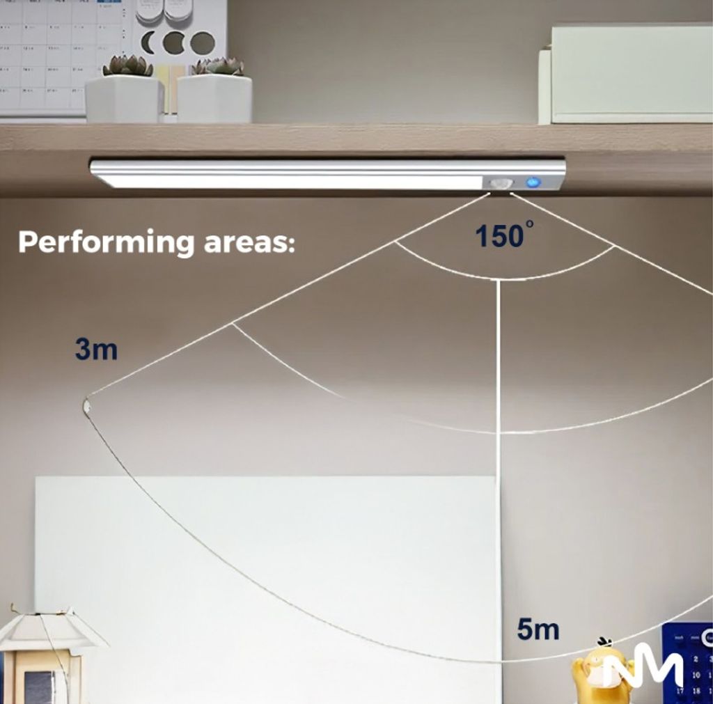 Sunmatic Sensorlampa LED 30cm 2-pack - för skåp & garderob - Rörelsesensor
