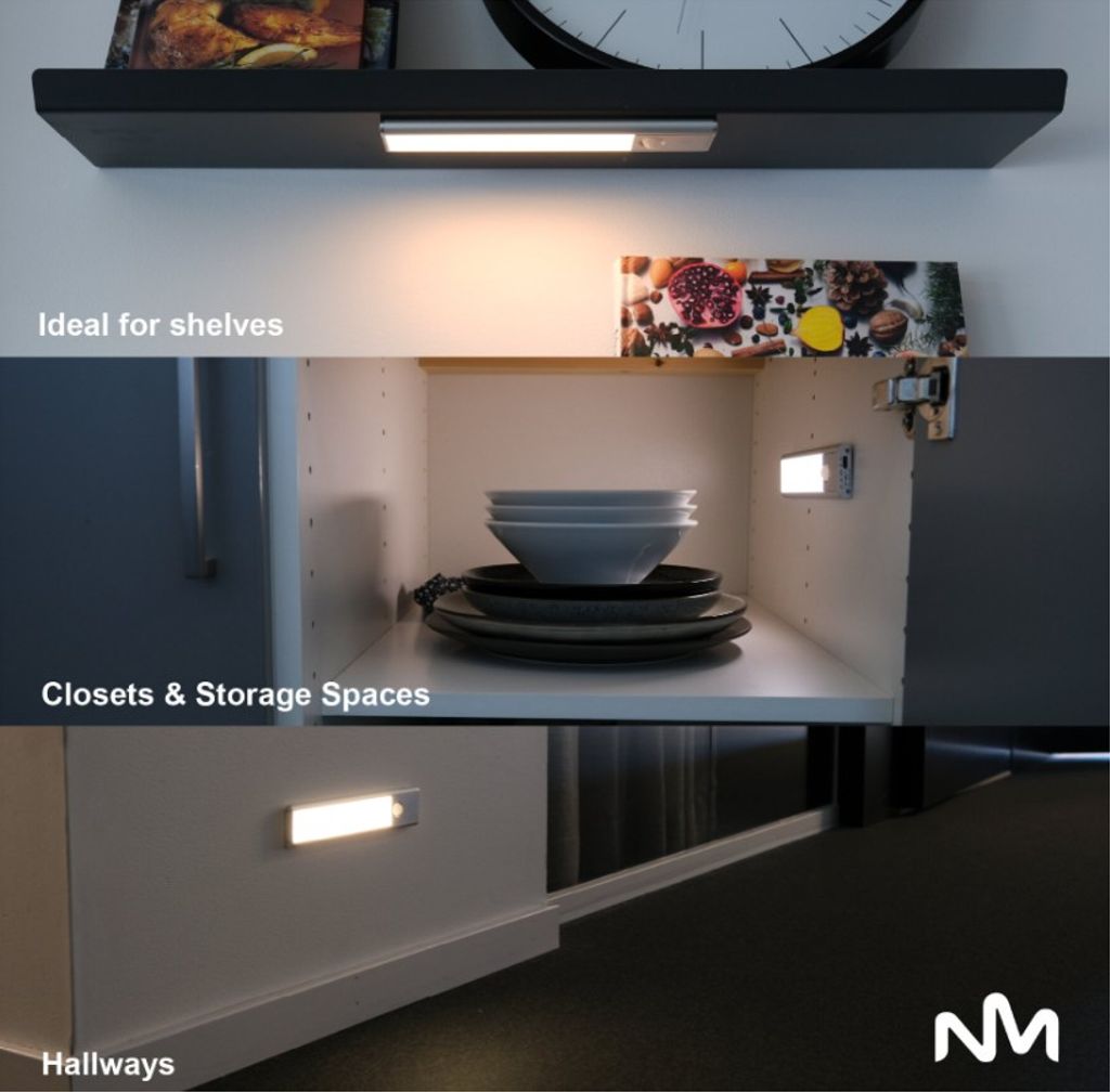 Sunmatic Sensorlampa LED 40cm 1-pack - för skåp & garderob - Rörelsesensor