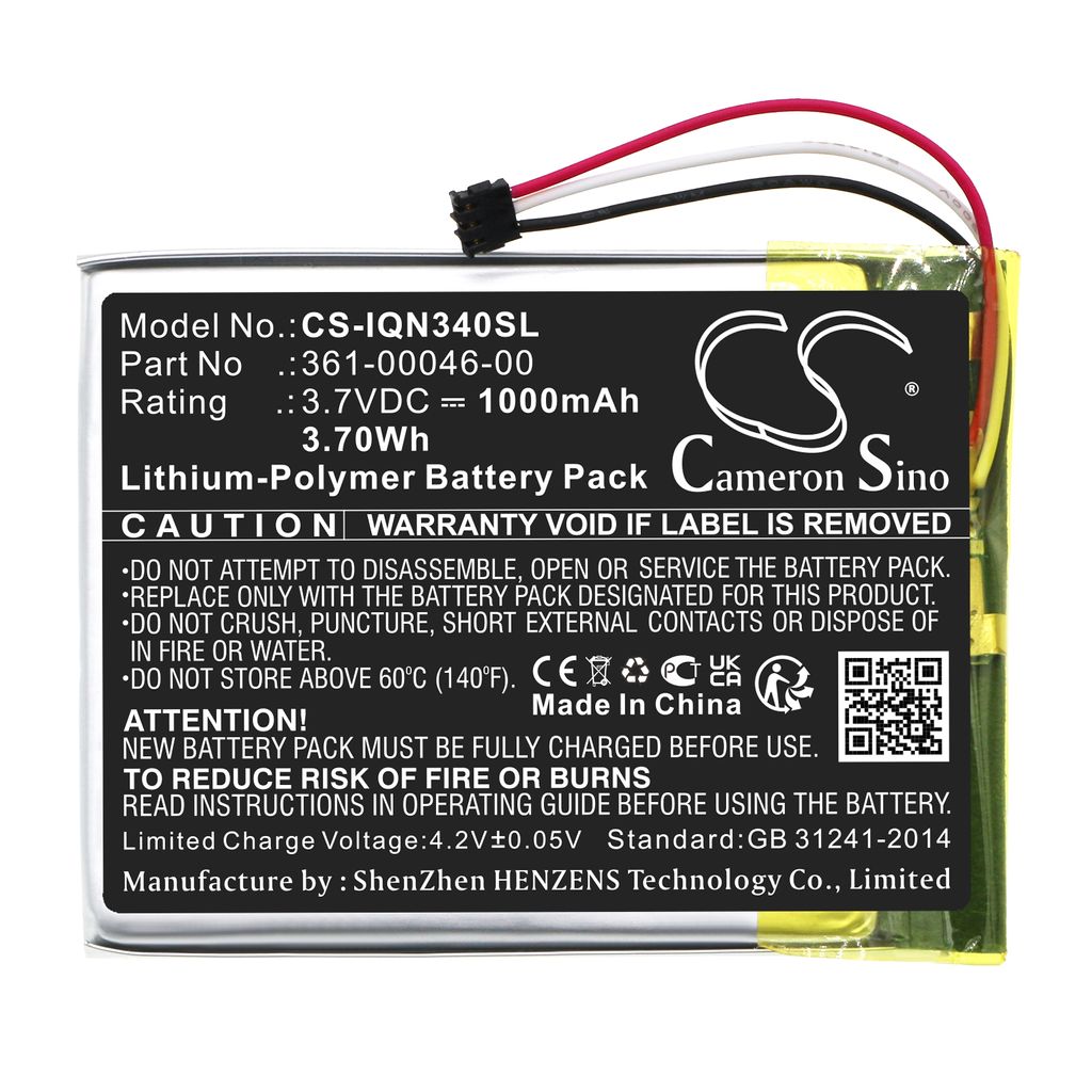 Garmin Nuvi 3550LM, 3.6(3.7V), 1000 mAh