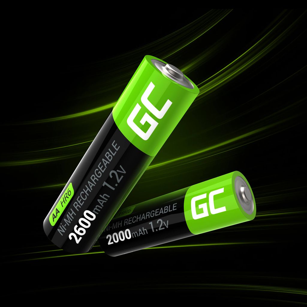 Green Cell 4x AA HR6 2600mAh batteri