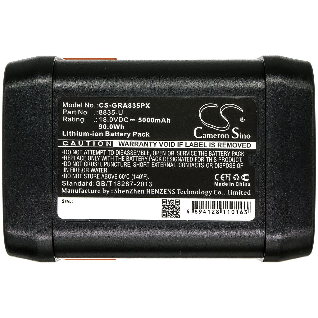 Gardena AccuJet 9333-20, 18.0V, 5000 mAh