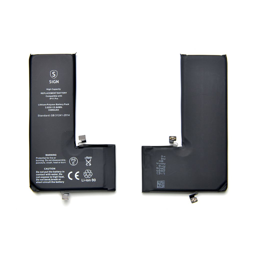 iPhone 11 Pron suurikapasiteettinen akku - 3300 mAh