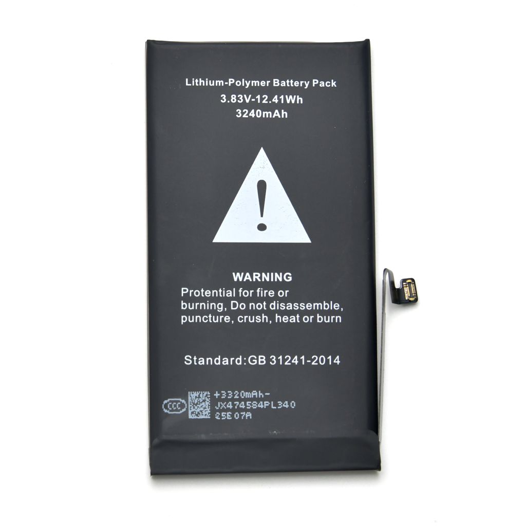 iPhone 12 & 12 Pro:n suurikapasiteettinen akku – 3240 mAh