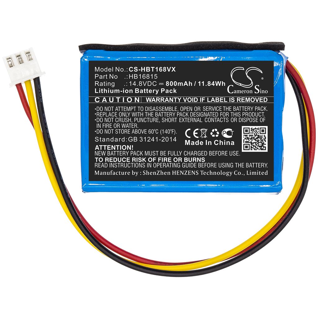 HB16815 for HOBOT, 14,8V, 800mAh