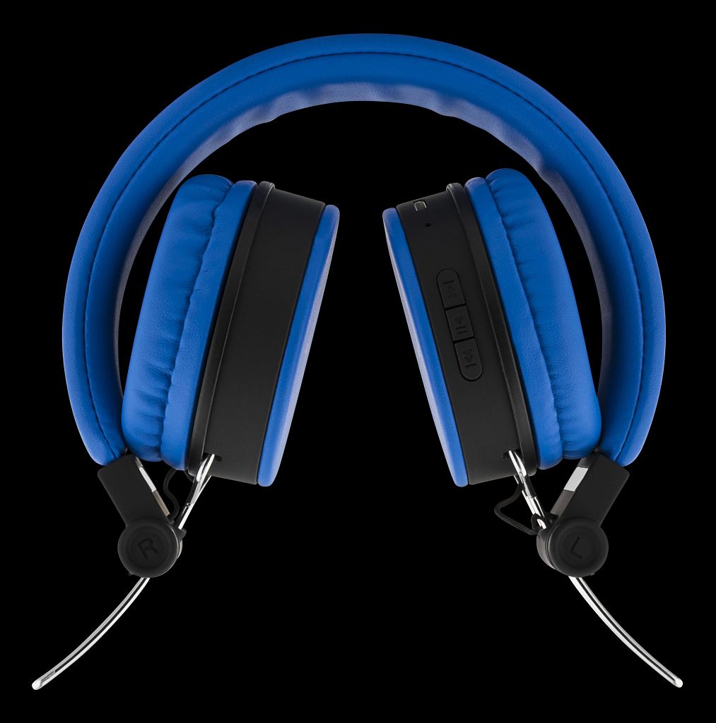 Streetz kokoontaitettavat korvakuulokkeet BT-kuulokkeet – sininen