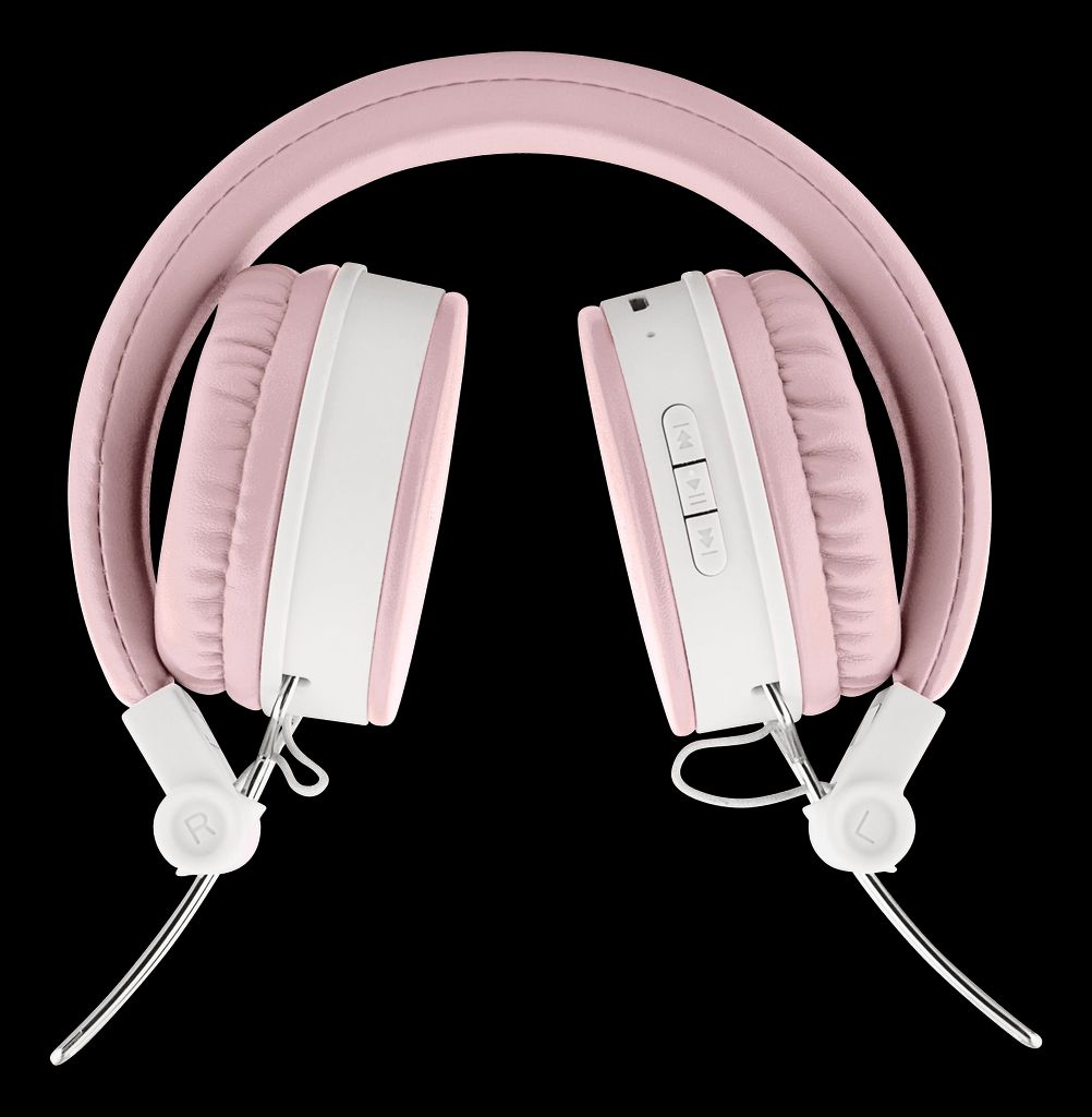 Streetz kokoontaitettavat Bluetooth-kuulokkeet korvalle - pinkki