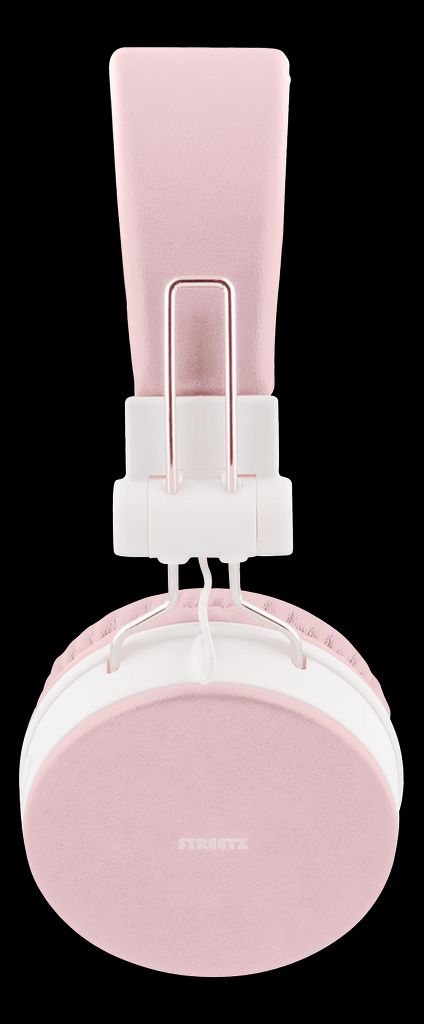 Streetz kokoontaitettavat Bluetooth-kuulokkeet korvalle - pinkki