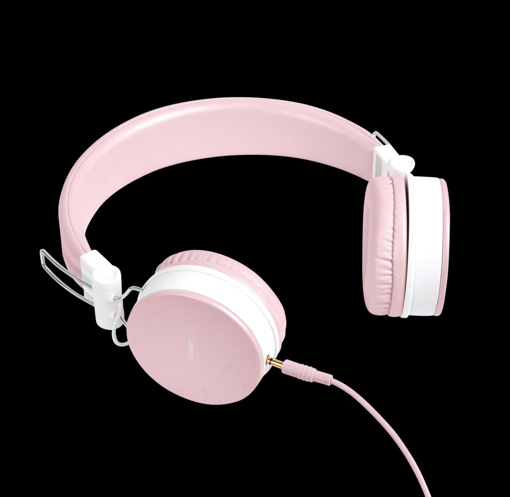 Streetz kokoontaitettavat Bluetooth-kuulokkeet korvalle - pinkki