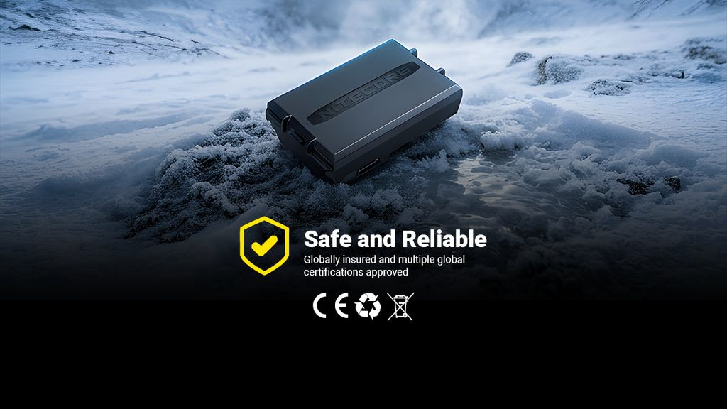 Nitecore HLB2500 Li-ion 2500mAh 3,8V oppladbart batteri