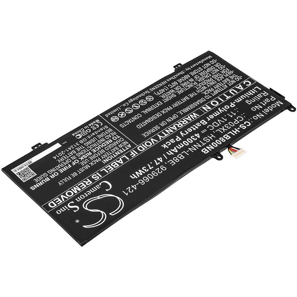 HP Spectre x360 Convertible 13t, 11.1V, 4300 mAh