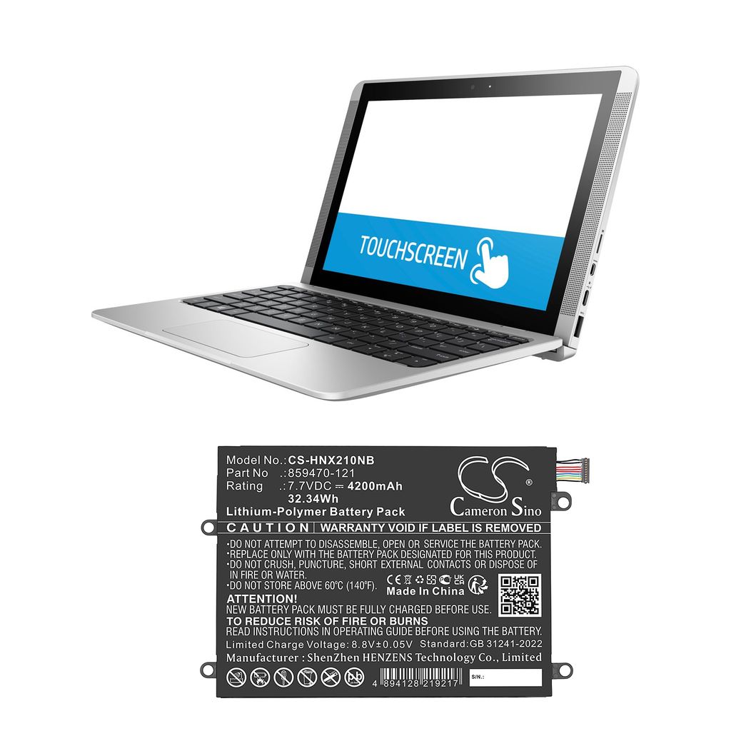 HP NNotebook X2 10-P043TU m.fl.
