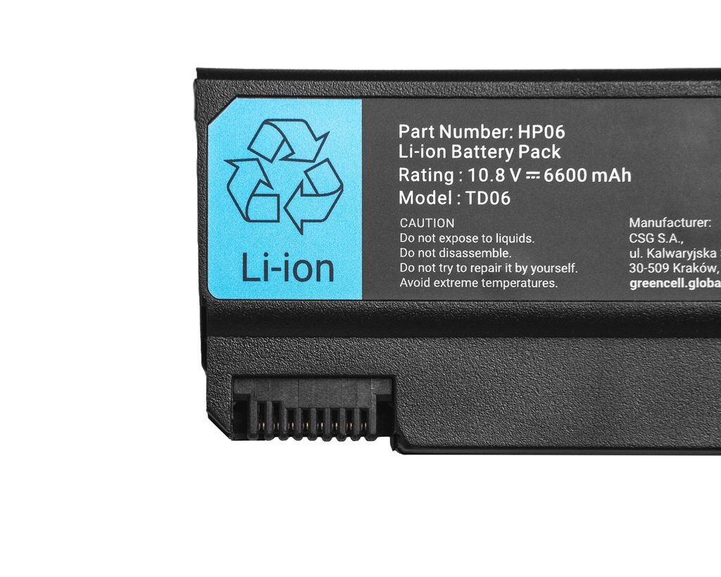 Green Cell TD09 Batteri til HP EliteBook & Compaq ProBook Serie