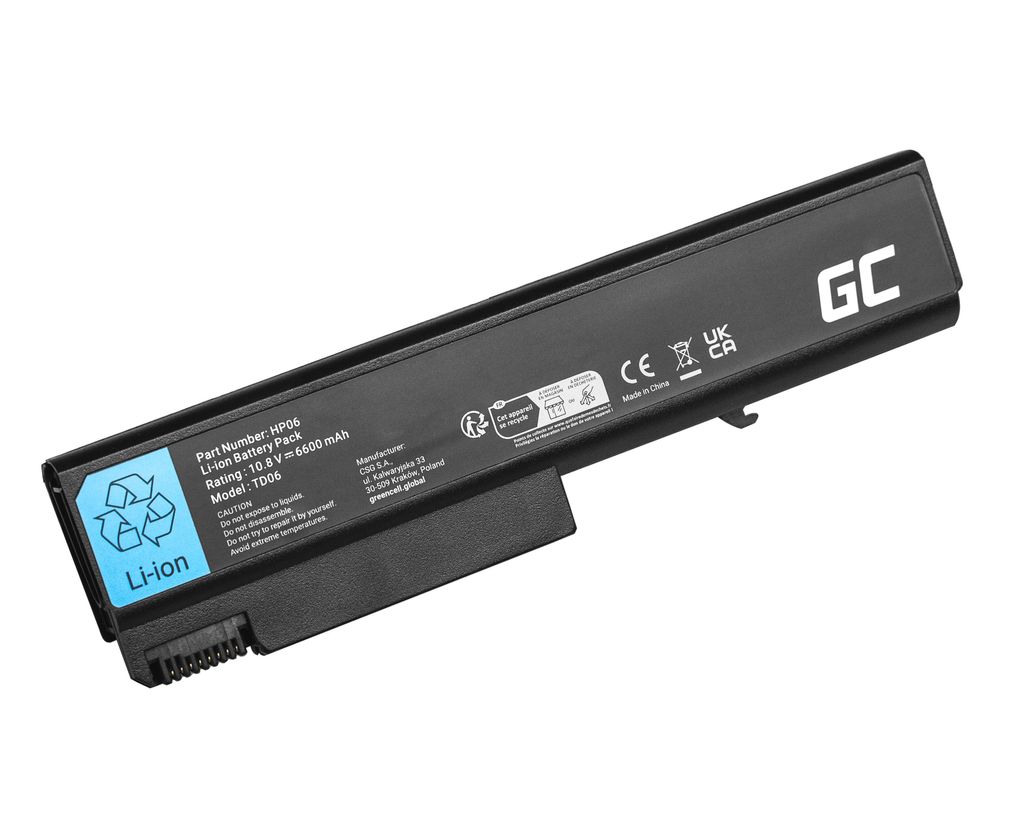 Green Cell TD09 Batteri til HP EliteBook & Compaq ProBook Serie