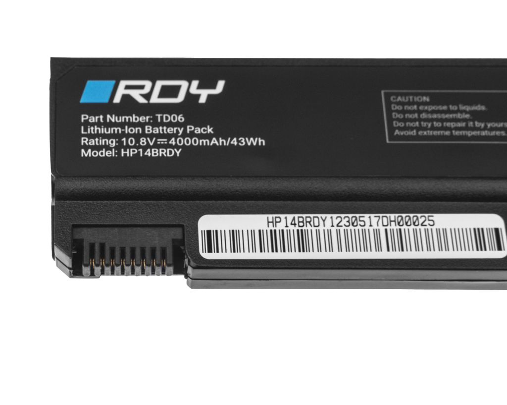 RDY Laptop-Akku TD06 TD09 für HP EliteBook / ProBook / Compaq usw.