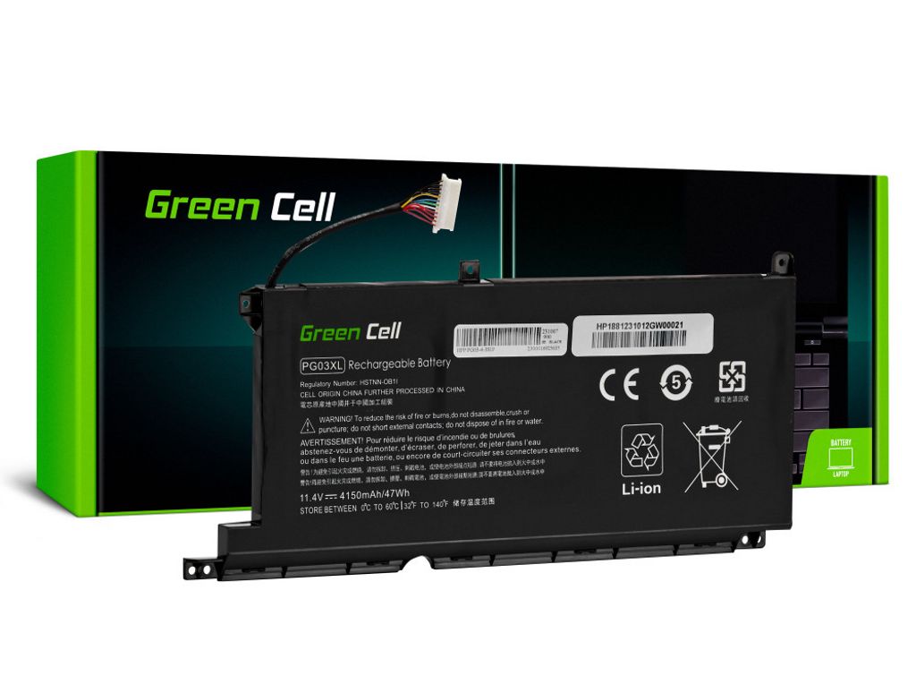Green Cell Laptop Battery HP Pavilion 11.4V 4150 mAh