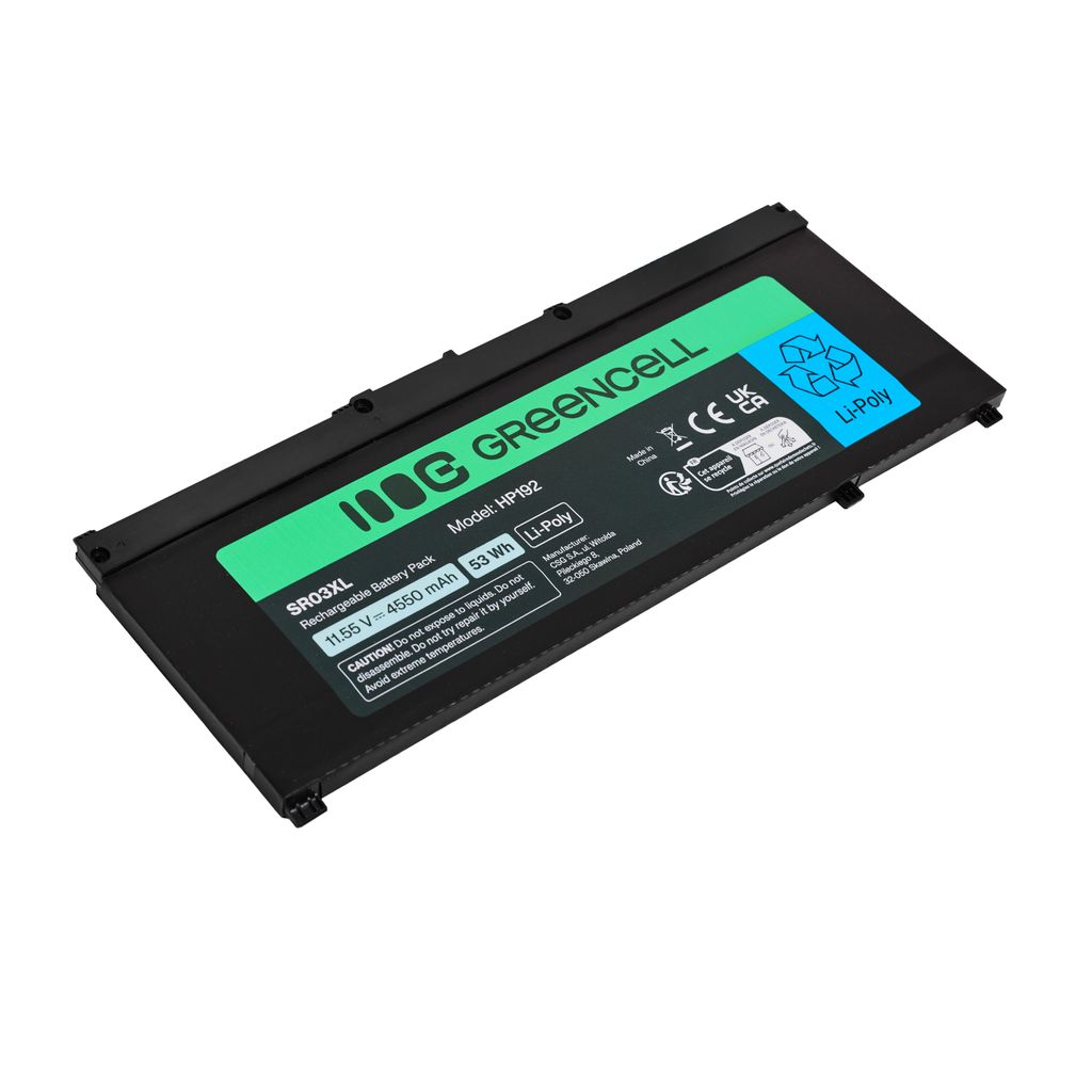 Green Cell-batteri til HP SR03XL HP Pavilion Gaming 15
