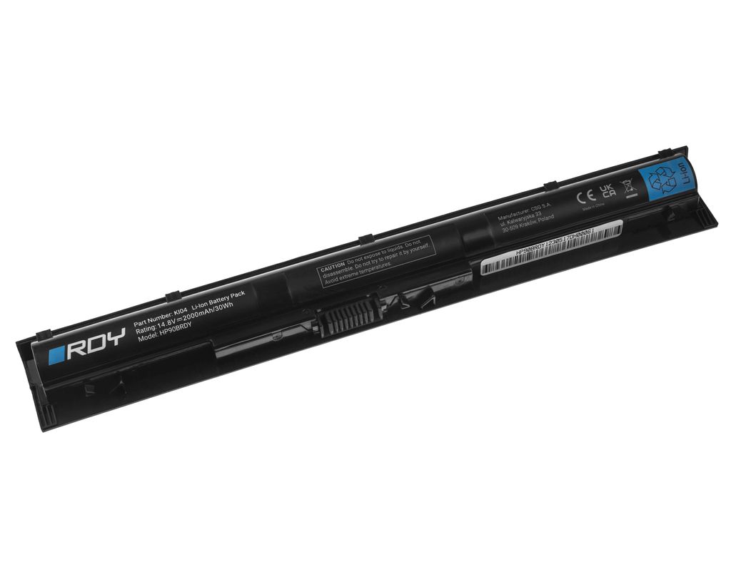 RDY Laptop-batteri KI04 for HP Pavilion 15-AB 15-AB250NG 15-AB250NW osv.