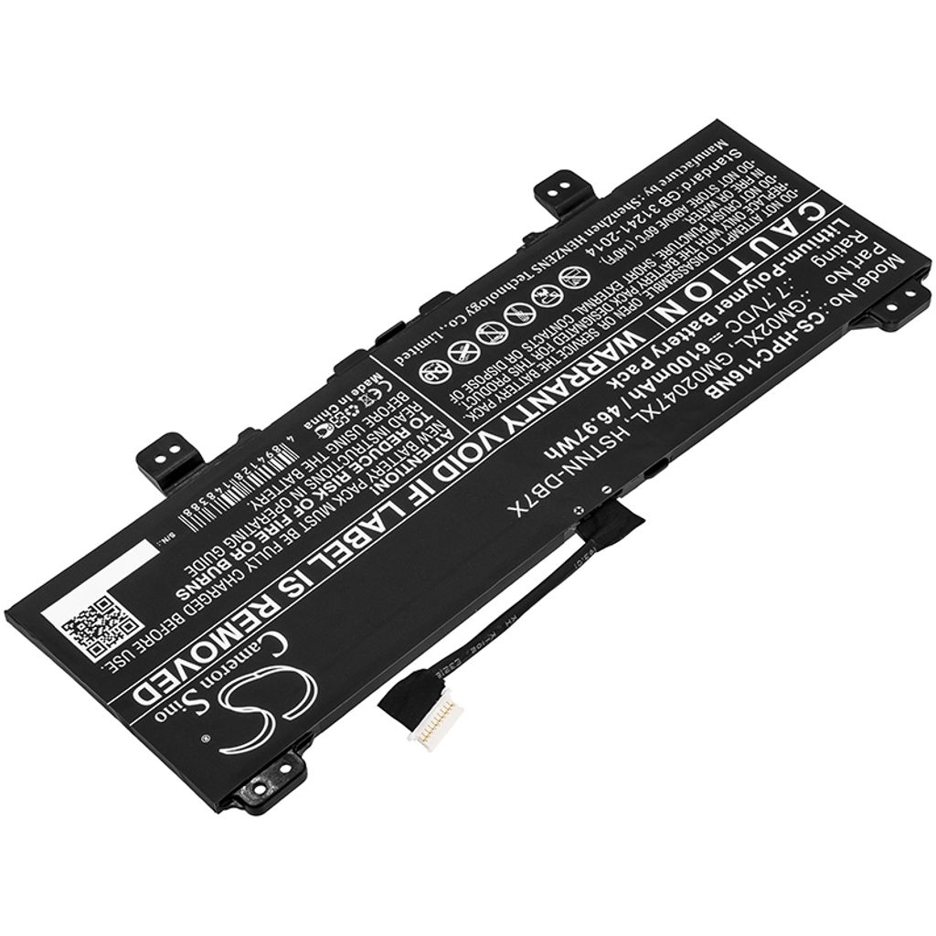 HP Chromebook 11A G6, 7.7V, 6100 mAh