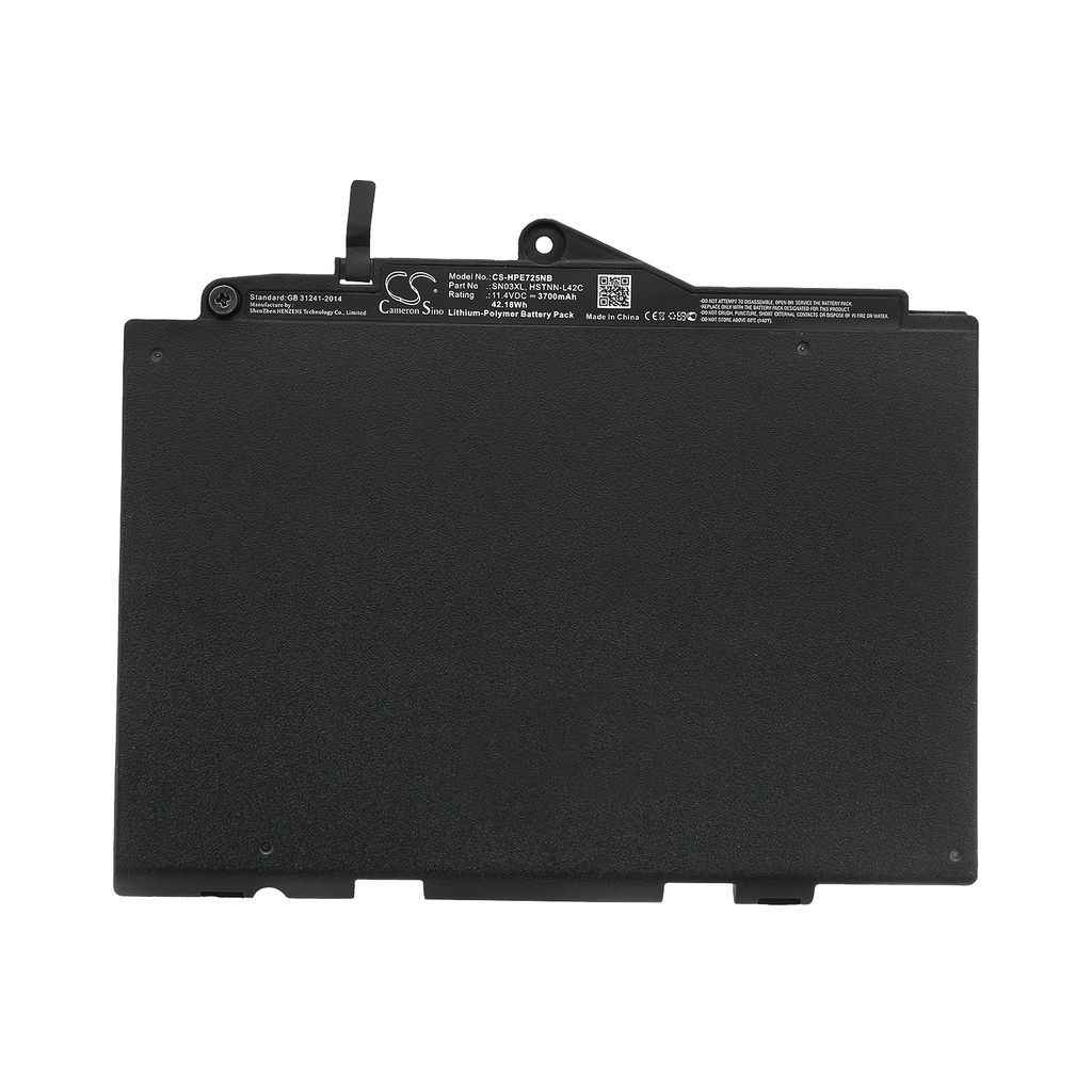 HSTNN-I42C för HP, 11.4V, 3700 mAh