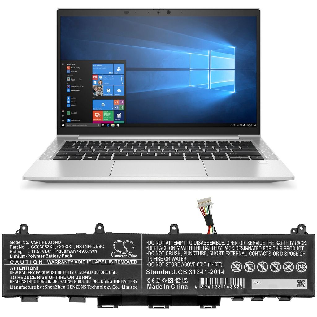 HP EliteBook 835 G7 23Y57EA etc.