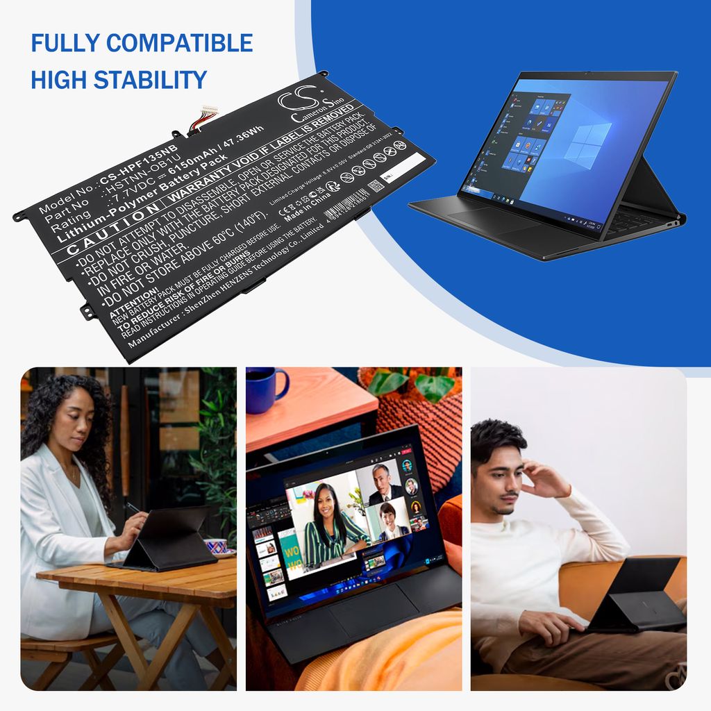 HP Elite Folio 13.5 inch 2-in-1 m.fl.