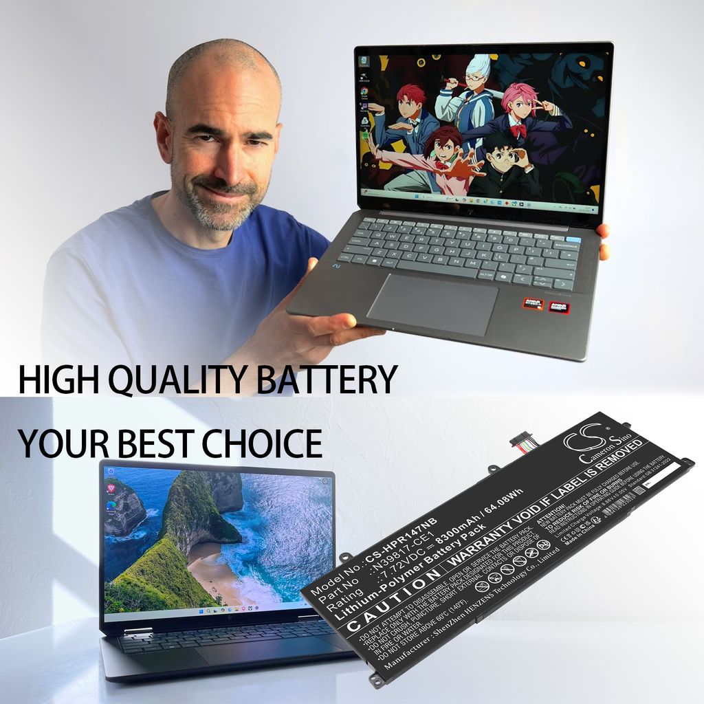 HP Book pro 16 m.fl.
