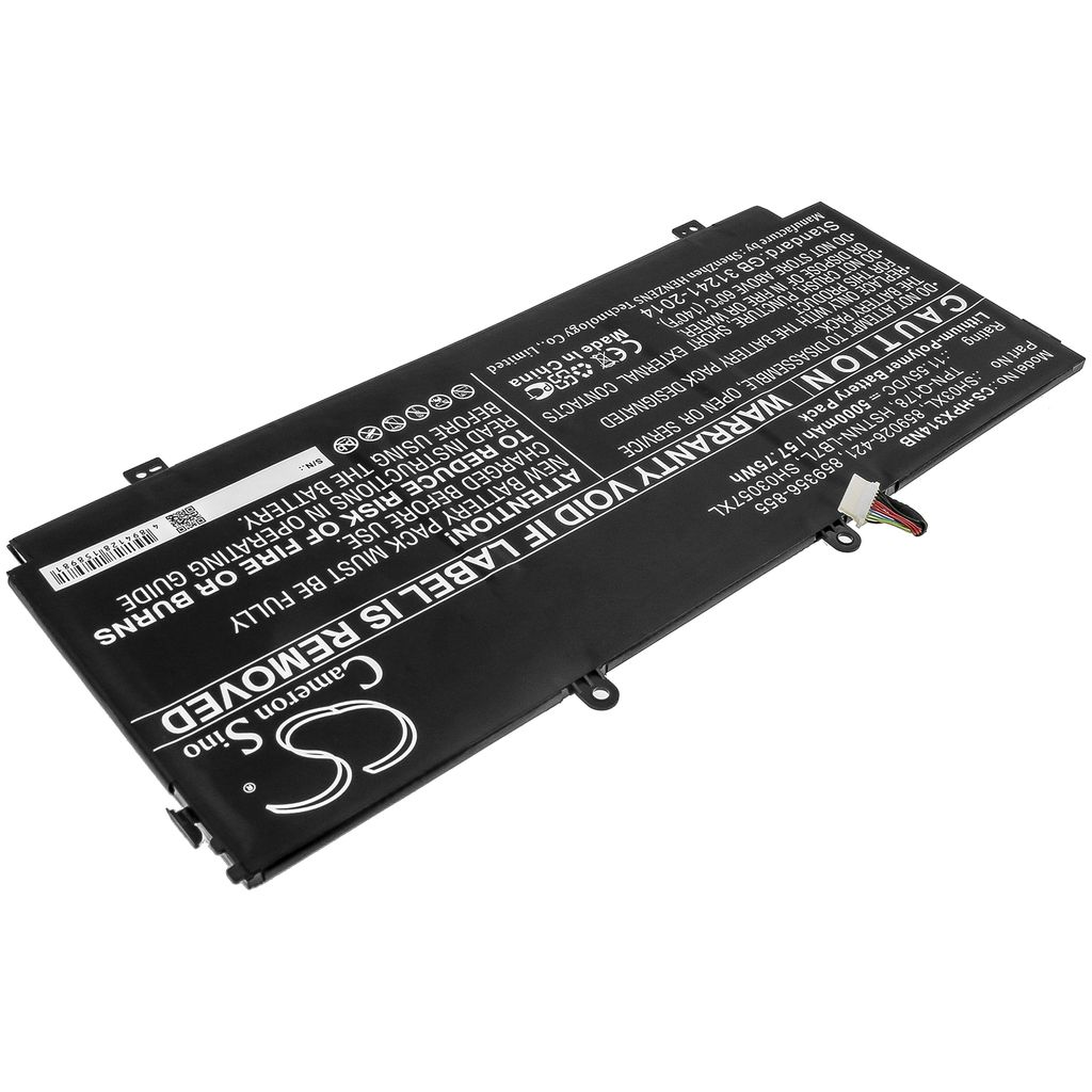 859356-855 laitteelle HP, 11.55V, 5000 mAh