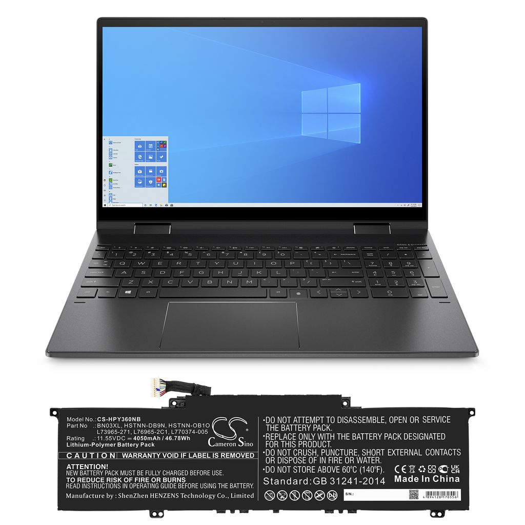 HP Envy X360 15T-ED000 ym.
