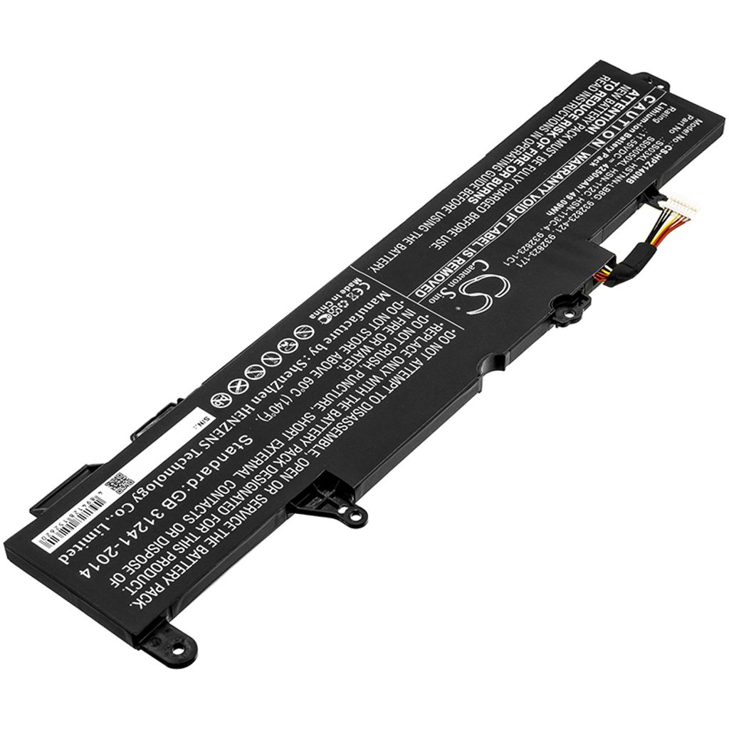 HSTNN-IB8C för HP, 11.55V, 4250 mAh