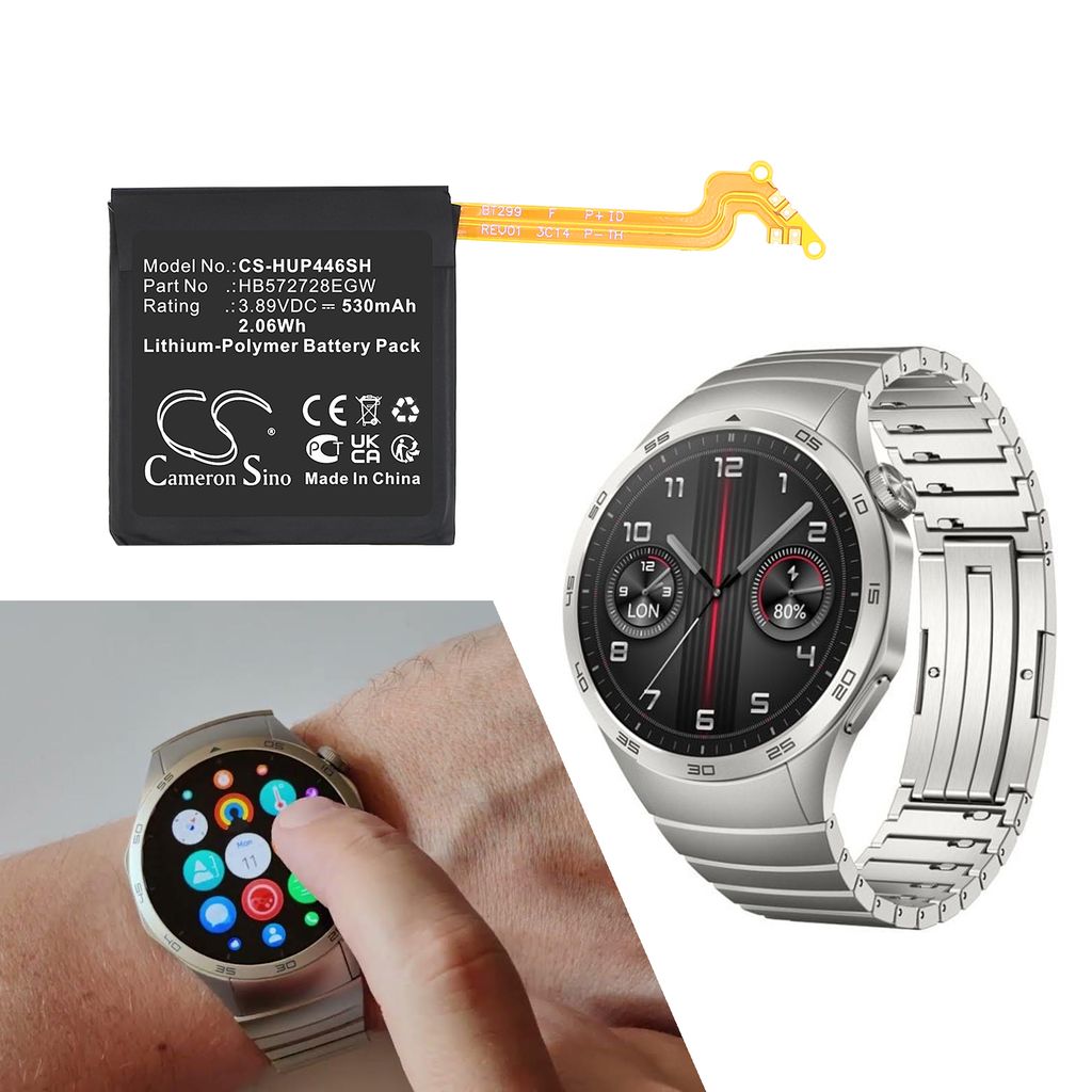 HB572728EGW do Huawei, 3.89V, 530mAh