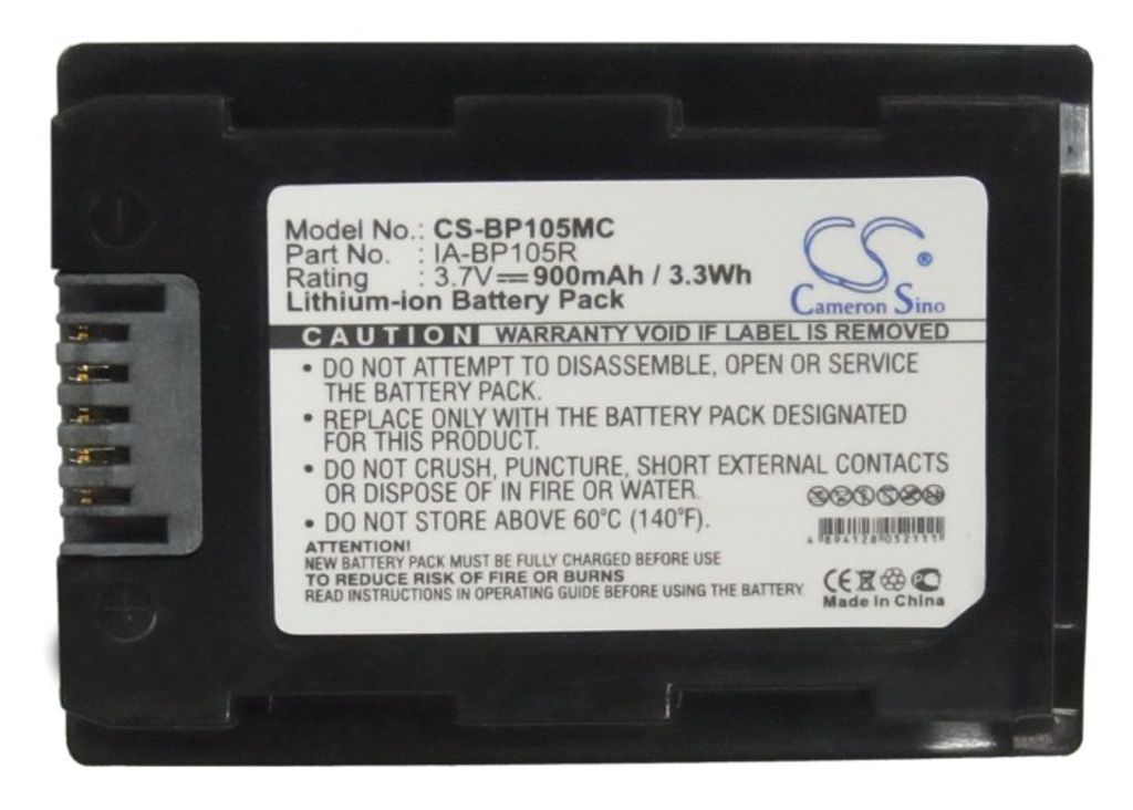 IA-BP105R erstatningsbatteri