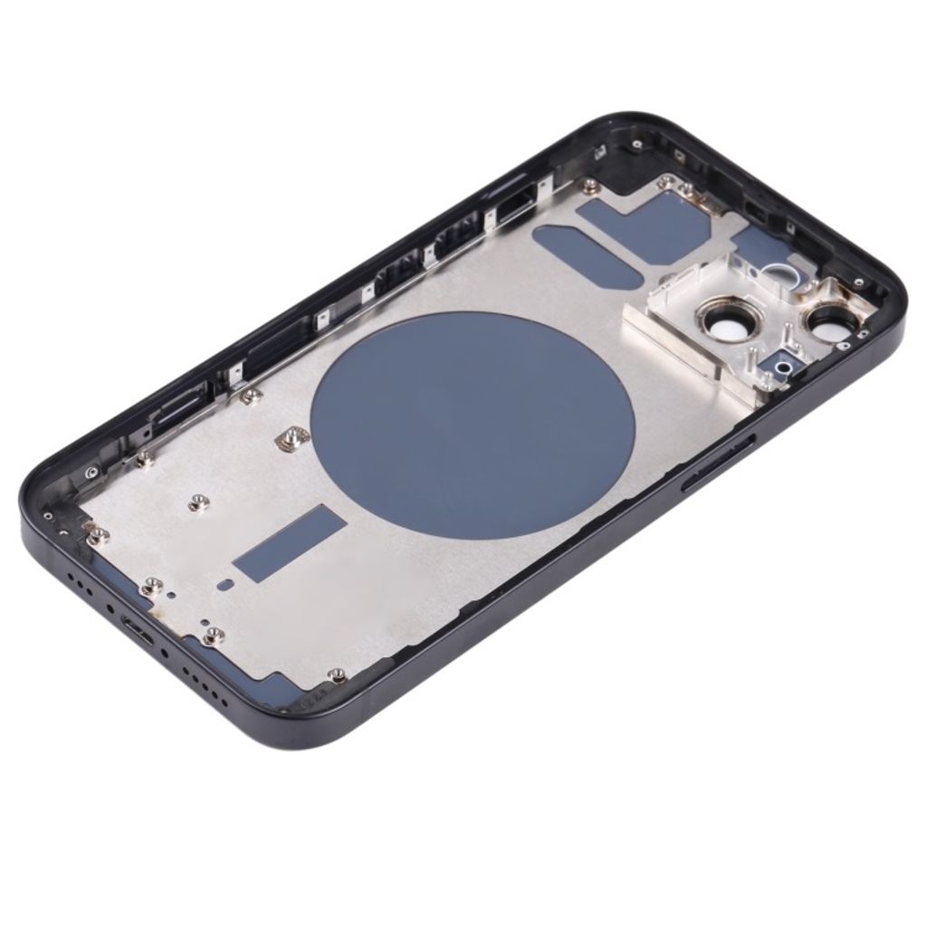 iPhone 13 Bakdeksel med smådeler - Svart