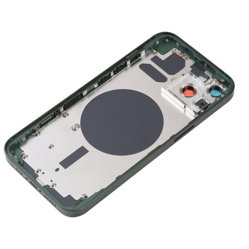 iPhone 13 Bakdeksel med smådeler - Grønn