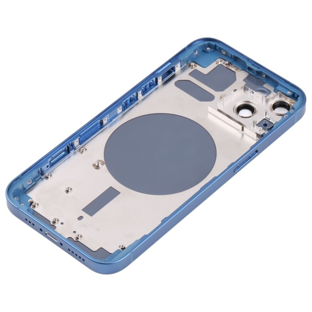 iPhone 13 Bakdeksel med smådeler - Blå