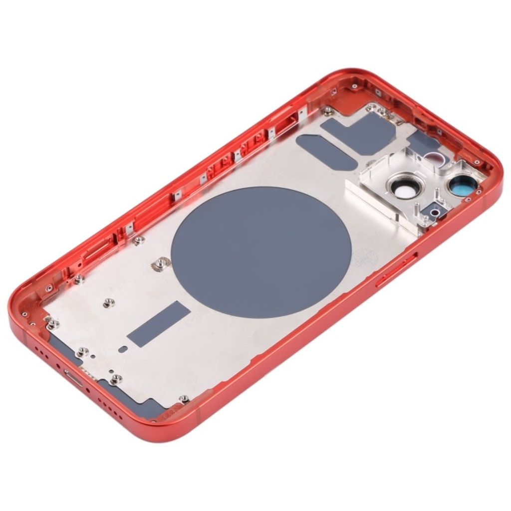 iPhone 13 Bakdeksel med smådeler - Rød
