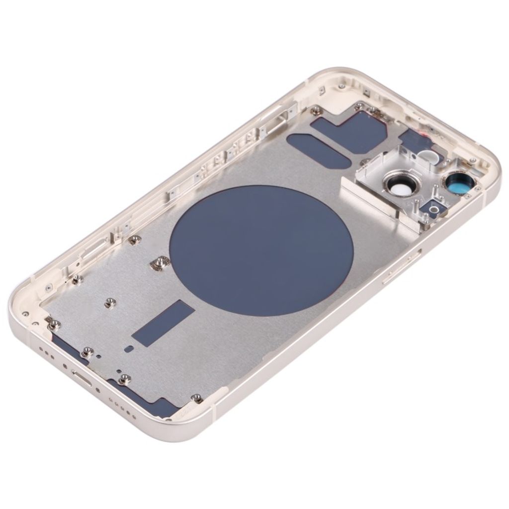 iPhone 13 Bakdeksel med smådeler - Hvit