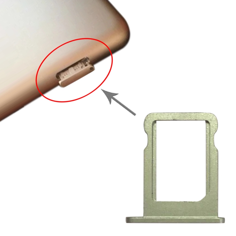 SIM-korttikelkka iPad Air 10.9" 2020 - Vihreä