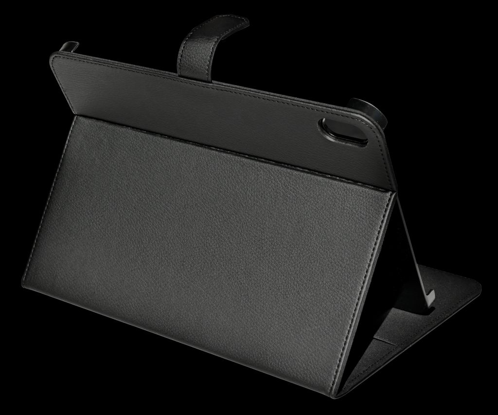 Deltaco iPad 10,9"/11" Lommebokdeksel med stativ – Svart