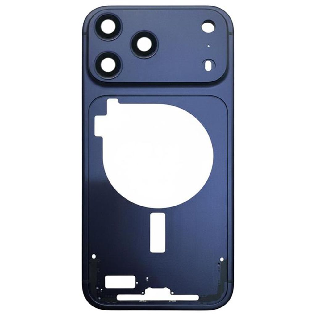 iPhone 17 Pro Max Midtramme med kameralinsedeksel - Deep Blue