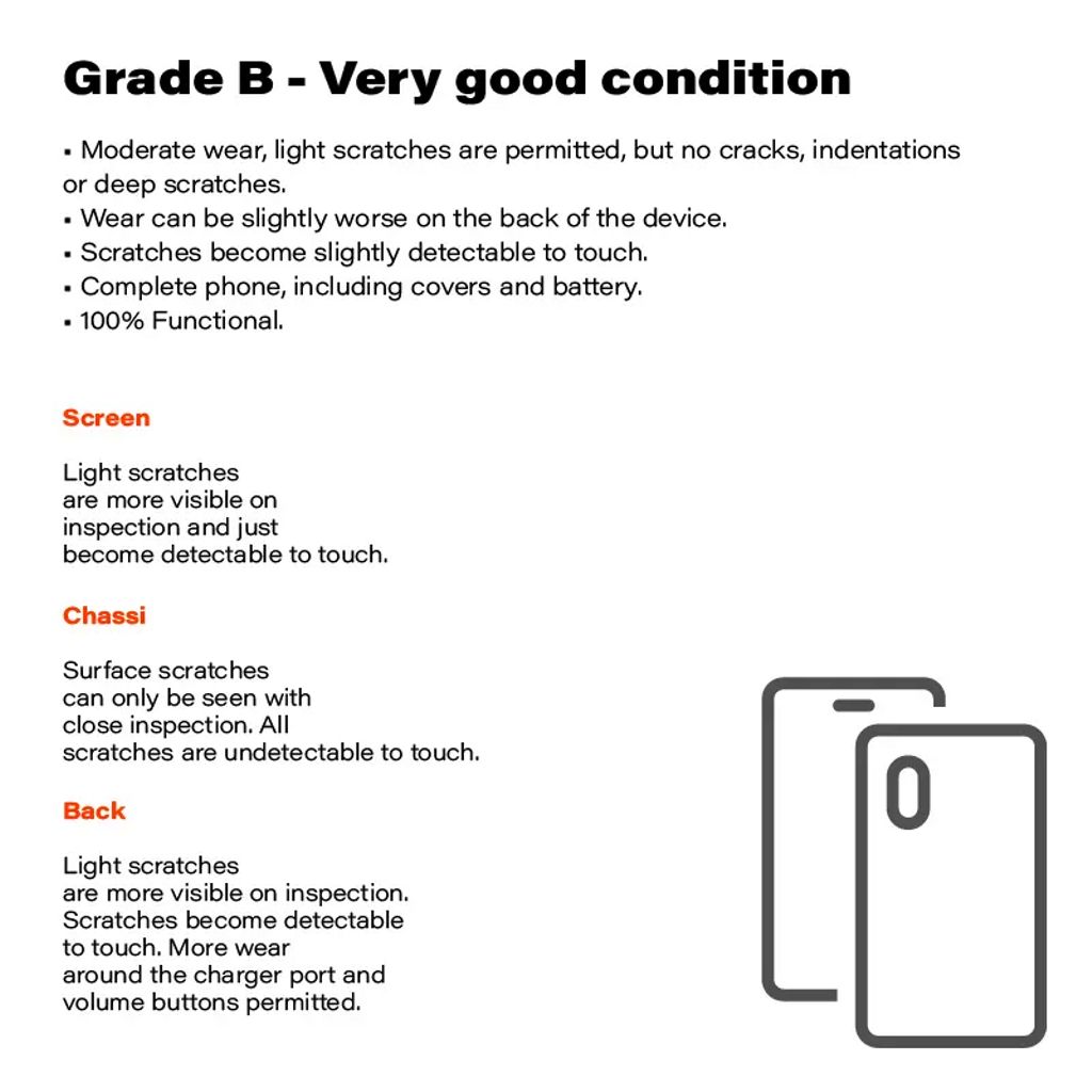 Rekonditionerad iPhone X | 64GB | Silver | B, Mycket bra skick