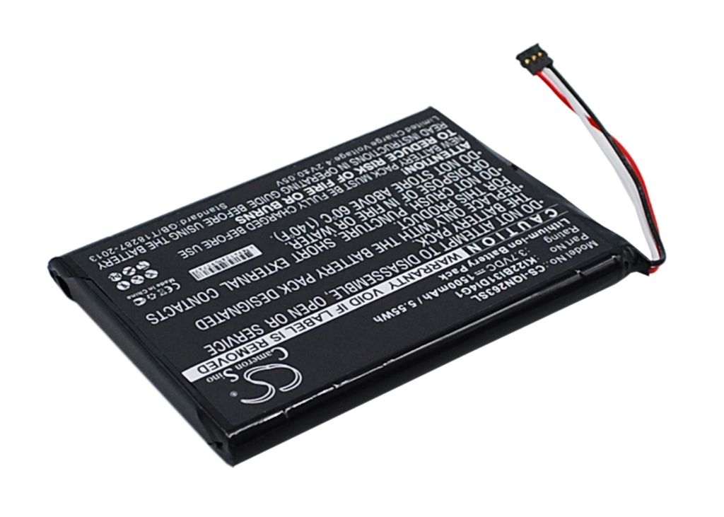 Garmin Nuvi 2639LMT, 3.7V, 1500 mAh