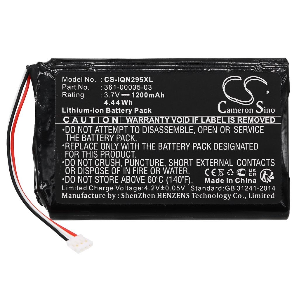 Garmin Nuvi 2505, 3.7V, 1200 mAh