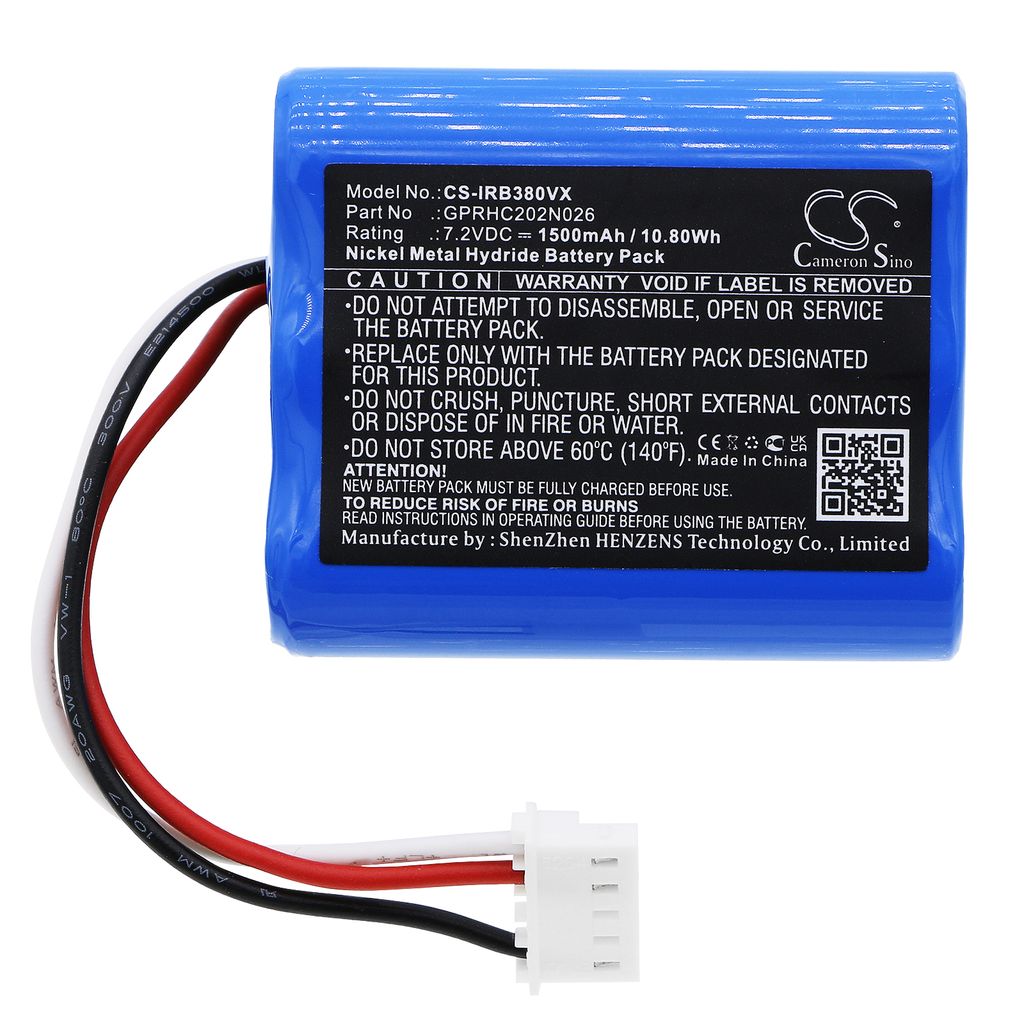 Irobot Braava 2000, 7.2V, 1500 mAh