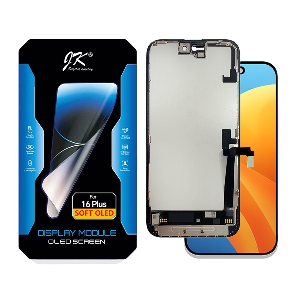 iPhone 16 Plus Skjerm Soft OLED – JK Premium