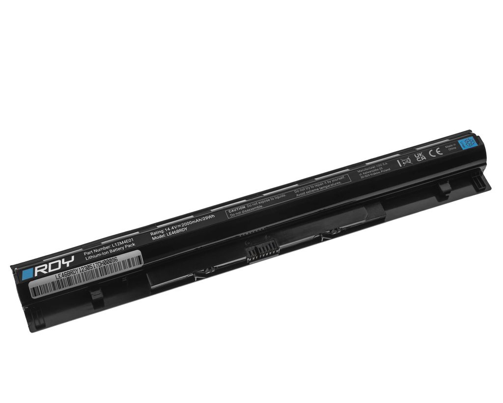 RDY Laptop Batteri L12M4E01 L12L4E01 L12L4A02 L12M4A02 til Lenovo G50 osv.
