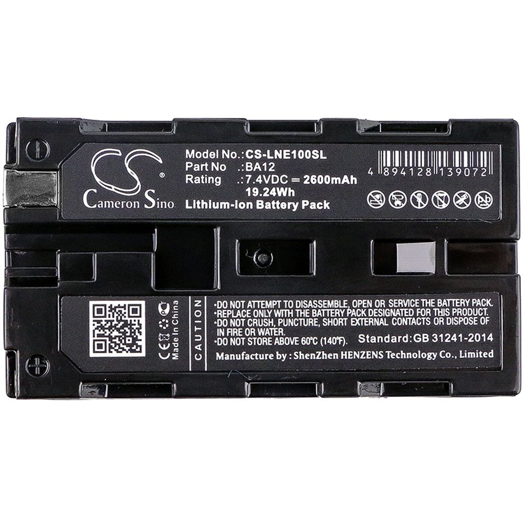 BA12 laitteelle Line 6, 7,4V, 2600mAh