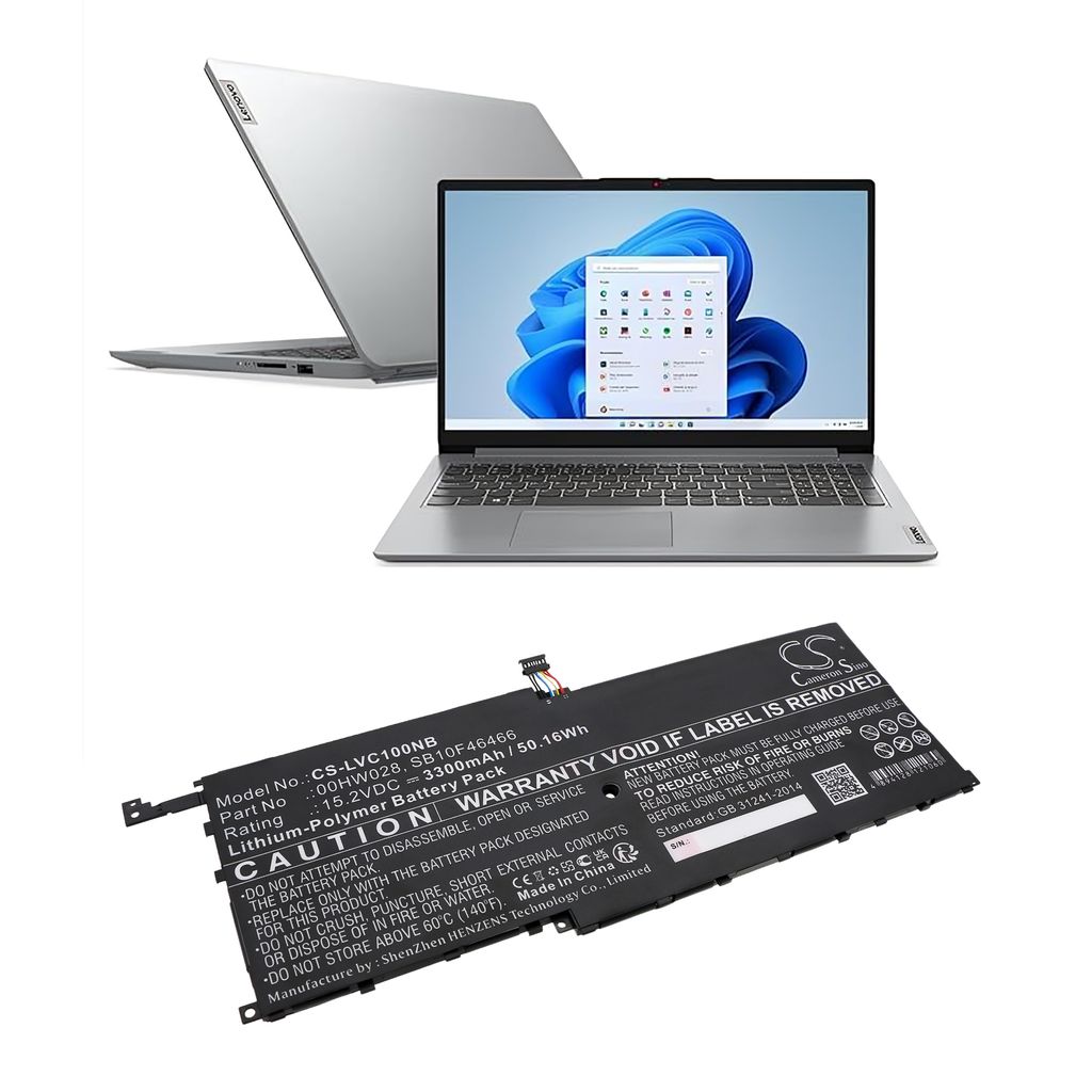 Lenovo ThinkPad X1 Carbon 4th Gen 20FB, 15.2V, 3440 mAh