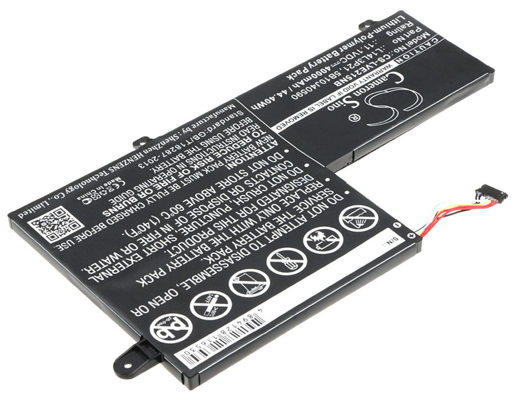 5B10J40590 for Lenovo, 11.1V, 4000 mAh