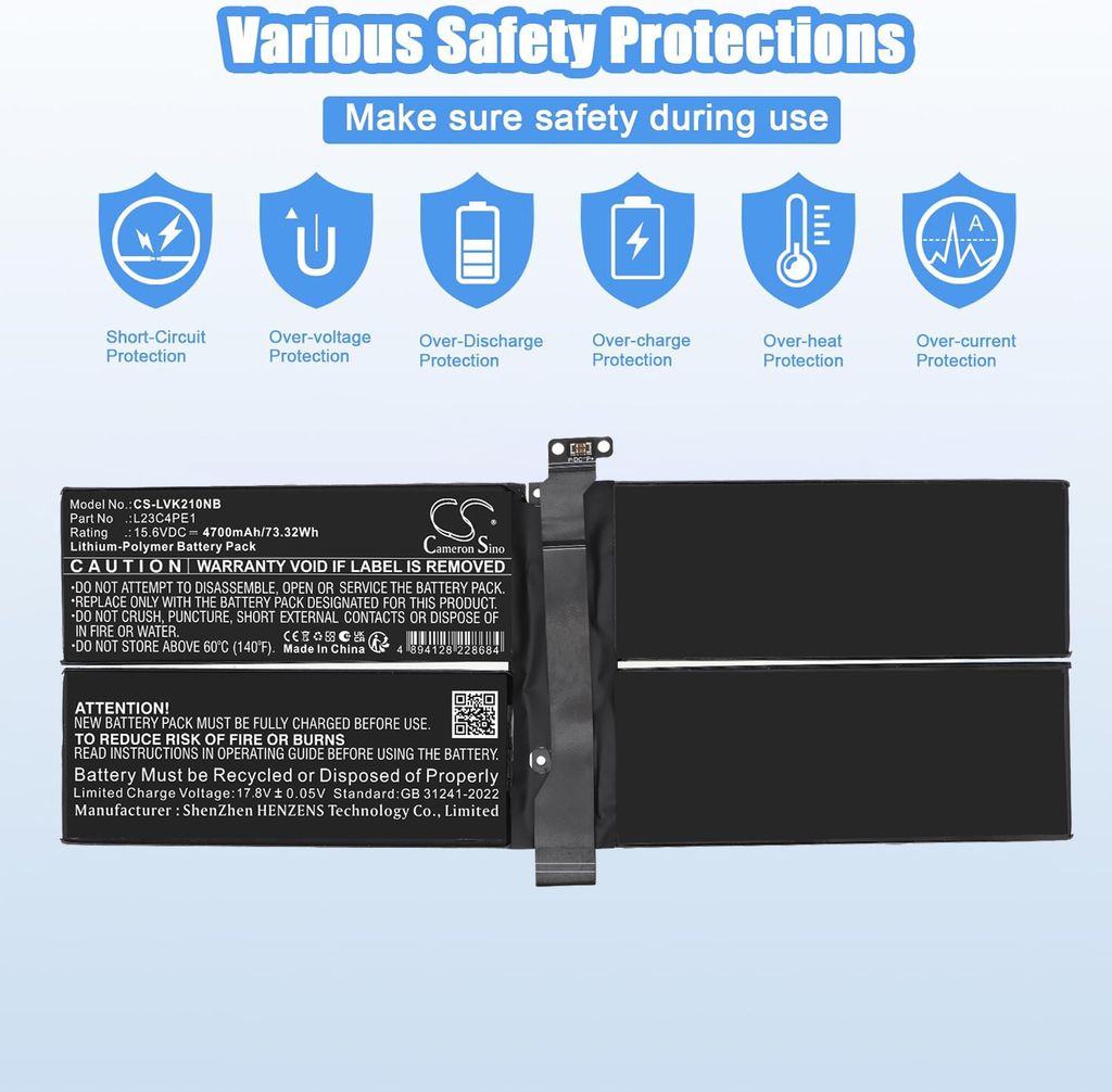 21KR0006ED, 15.6V, 4700mAh