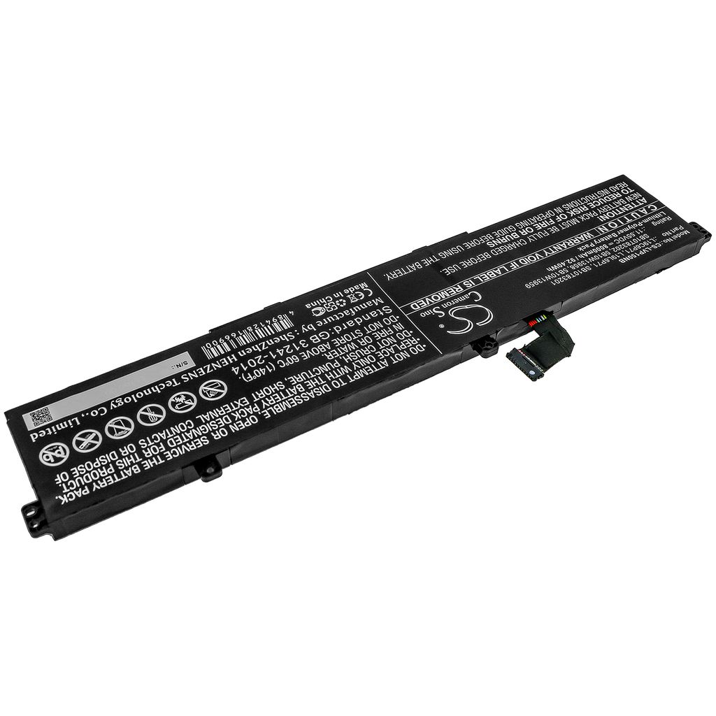 Lenovo ThinkPad P15 Gen 1 20ST003XUS, 11,55V, 8000mAh